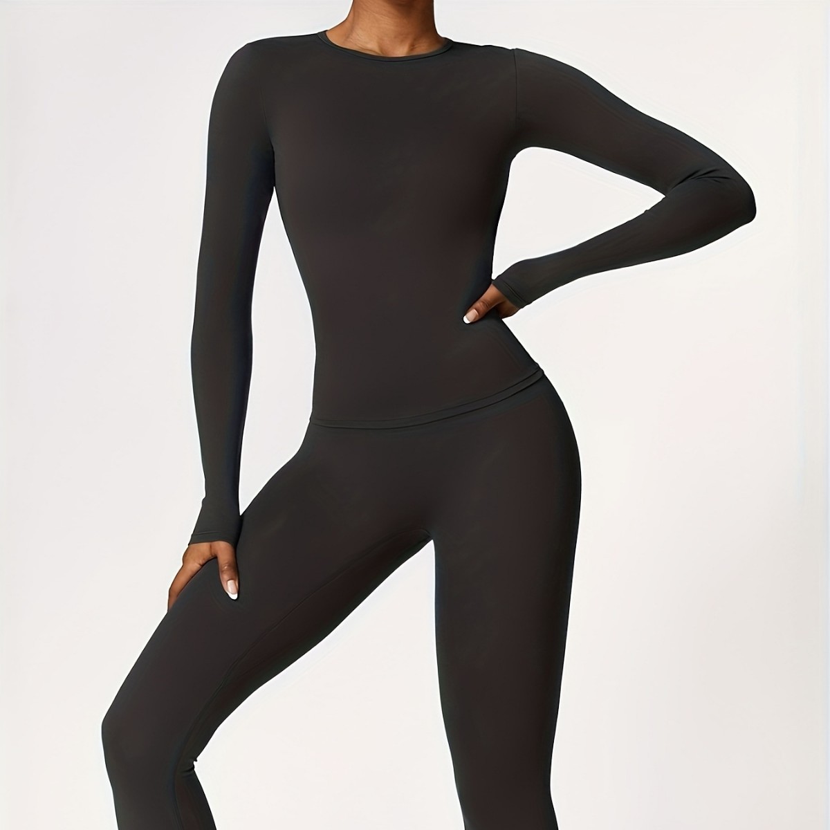 Pilates & Yoga Training Center - Conjunto de ioga justo e slim,