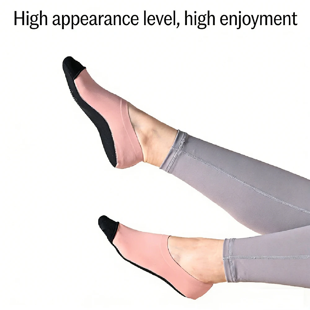 1 par de meias antiderrapantes - Pilates Yoga Footwear avaliação e preço