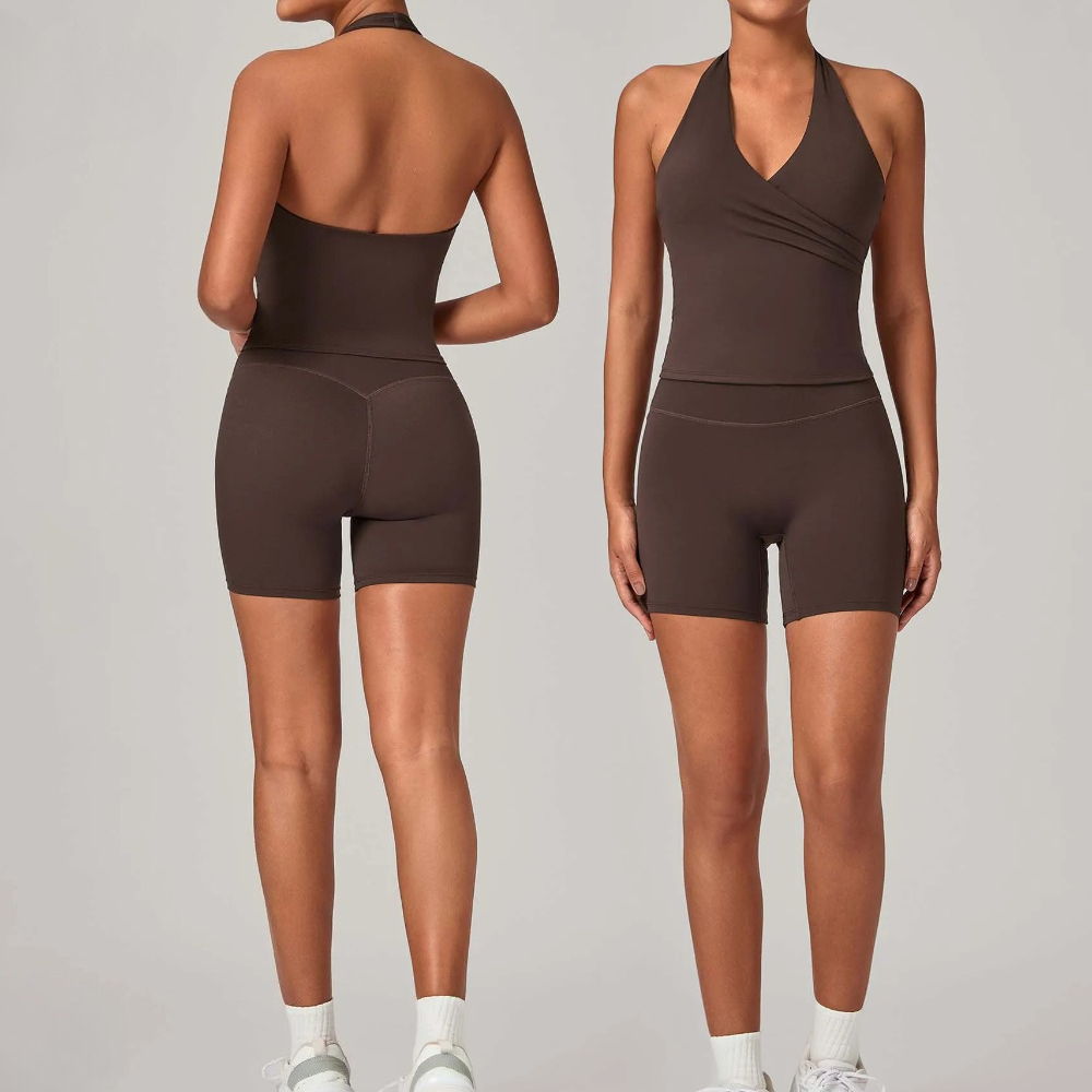 Conjunto Esportivo Feminino de - Pilates Yoga Set avaliação e preço