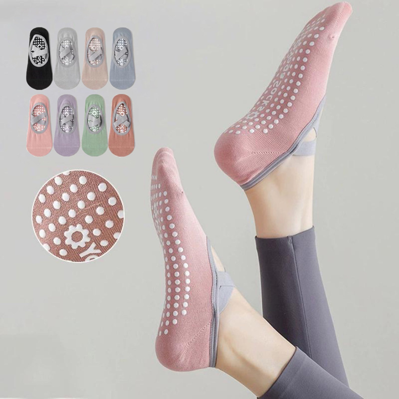 Meias de yoga com fundo de toa - Pilates Yoga Workout avaliação e preço