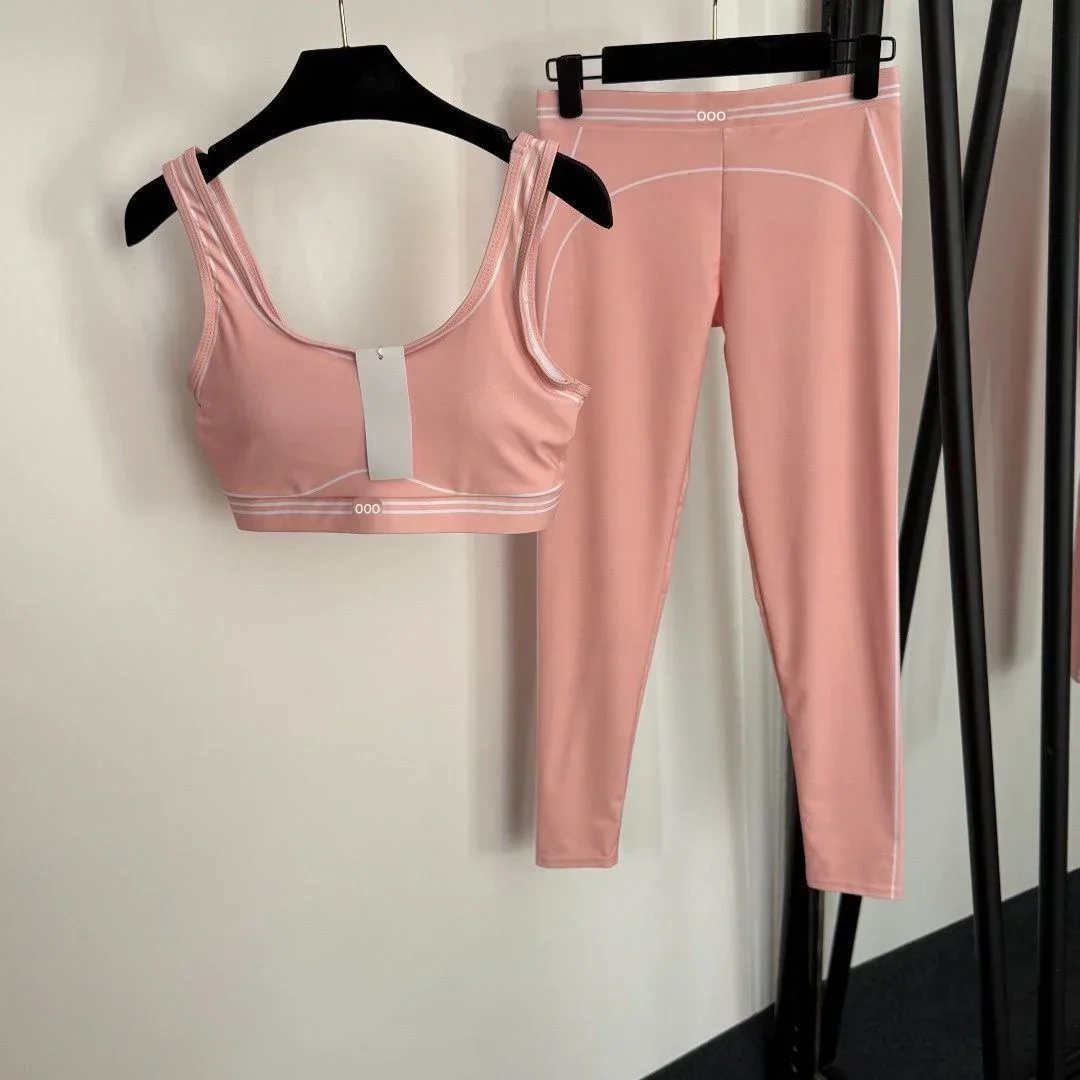 Conjunto de Top e Calças em Du - Pilates Yoga Set avaliação e preço
