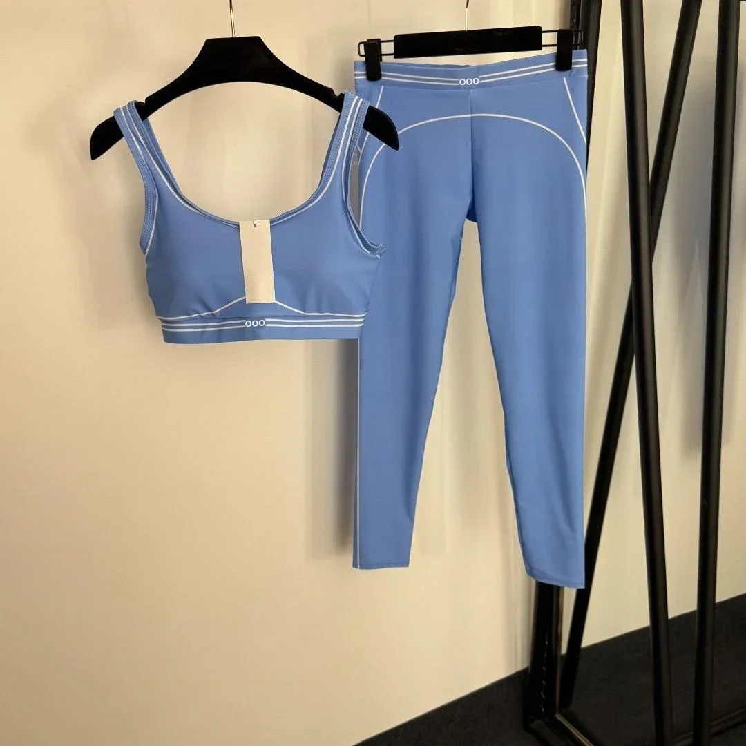 Conjunto de Top e Calças em Du - Pilates Yoga Set avaliação e preço