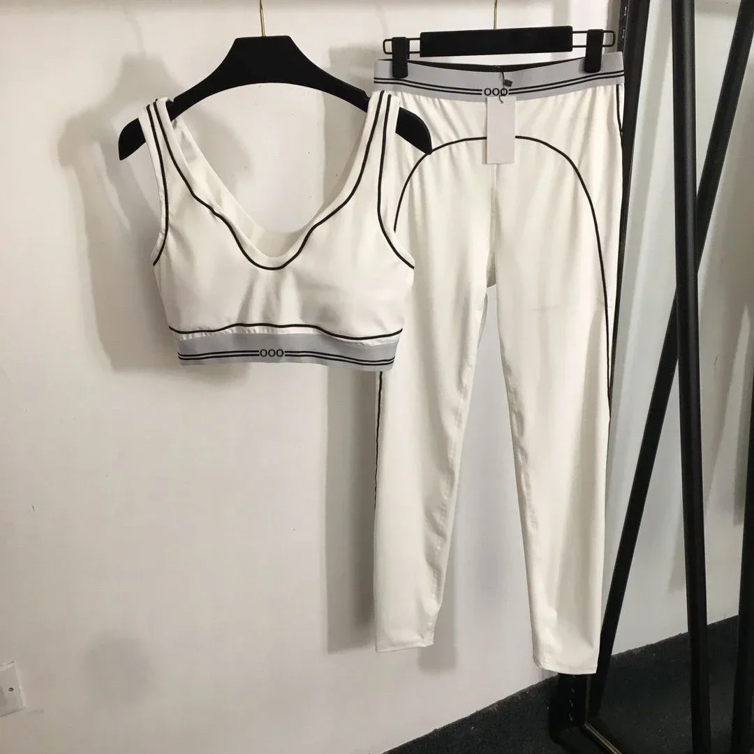 Conjunto de Top e Calças em Du - Pilates Yoga Set avaliação e preço