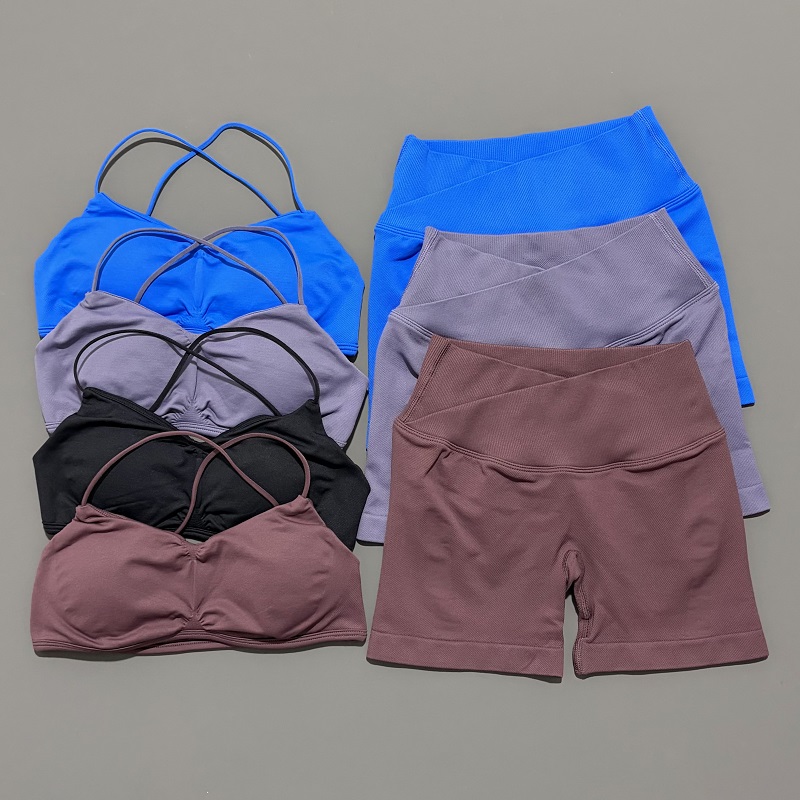 2 peça visão ginásio conjunto  - Pilates Yoga Set avaliação e preço