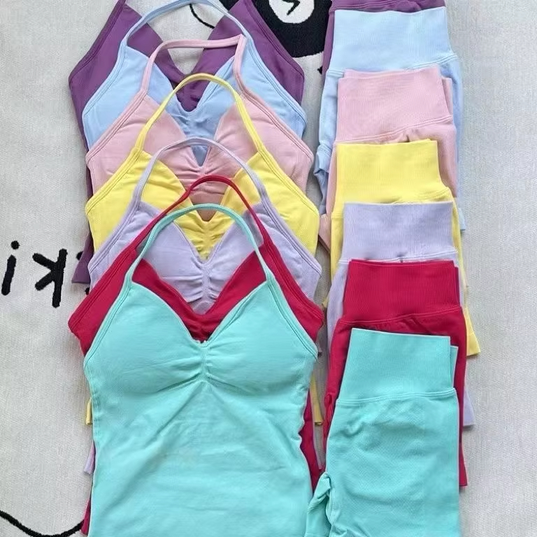 Conjunto de Ginástica Feminino - Pilates Yoga Set avaliação e preço