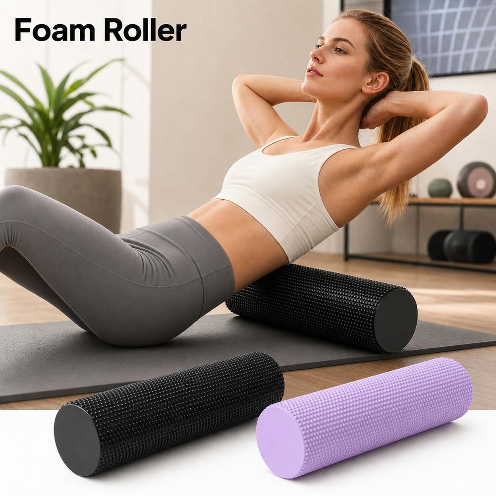 Rolo de Espuma EVA de Alta Den - Pilates Yoga Workout avaliação e preço
