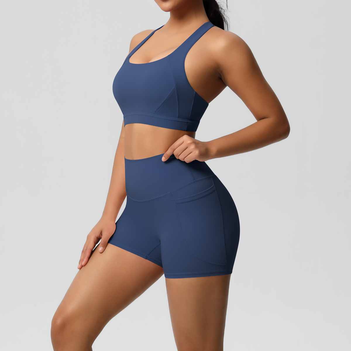 2 pçs roupas esportivas com bo - Pilates Yoga Set avaliação e preço